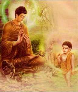 佛陀做亲子教育示范，罗睺罗成就阿罗汉